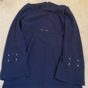 Versace Collection Studded Long-sleeve Dress